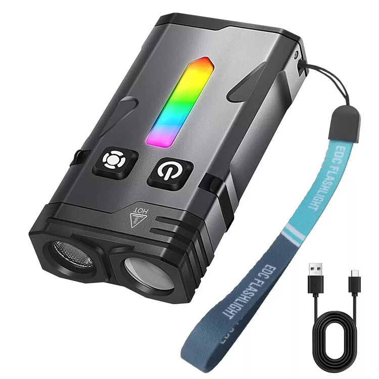 EDC Keychain Super Magnetic Flashlight