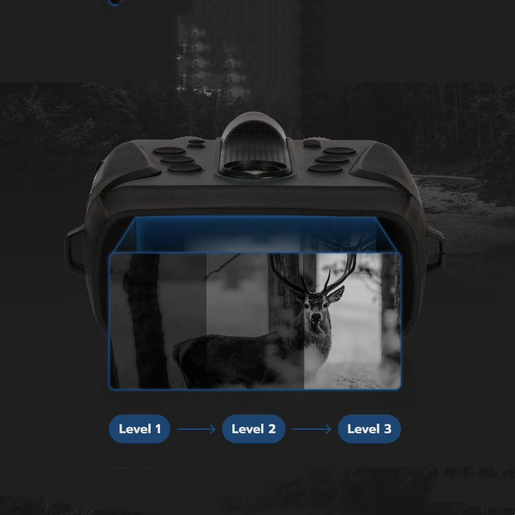 YASHICA:Binocular Night Vision Capture Night in 4K