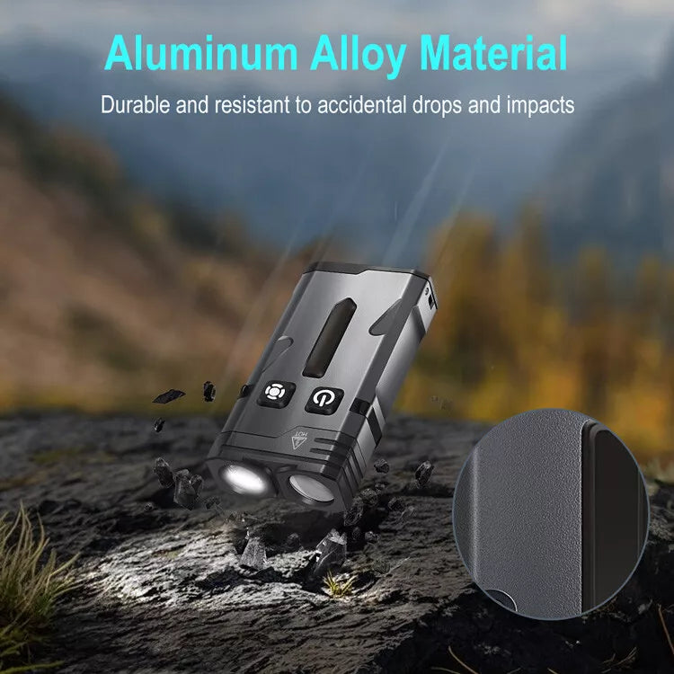 EDC Keychain Super Magnetic Flashlight