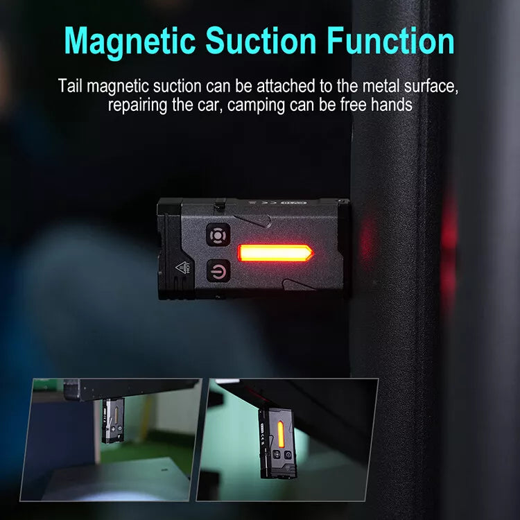 EDC Keychain Super Magnetic Flashlight