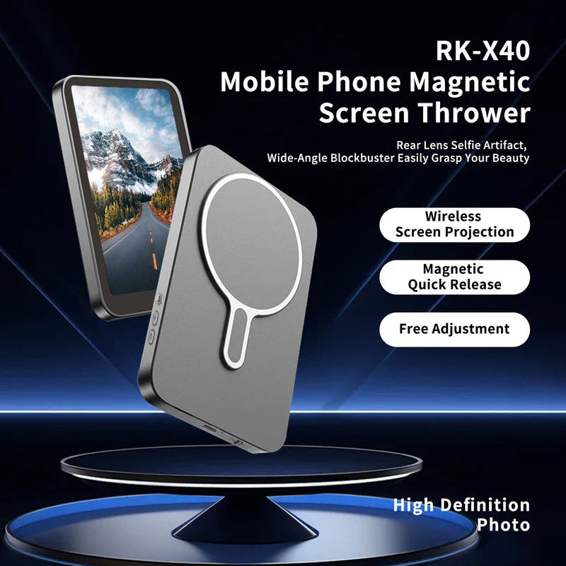 Wireless Magnetic Screen Thrower : Capture Every Moment